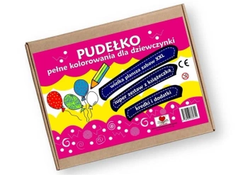 Pudełko pełne kolorowania dla dziewczynki - Agnieszka Wileńska