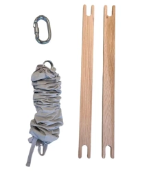 Zestaw do przekształcenia hamaka/huśtawki bliźniaczej - szary