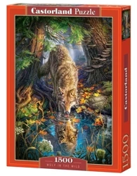 Puzzle 1500 Wolf in the wild CASTOR - Castorland