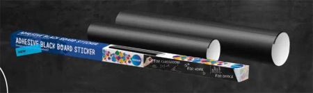 Tablica samoprzylepna w rolce czarna A2 (420mm x 594mm) 0,12mm - Panta Plast