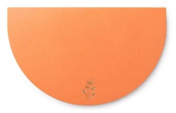 Półokrągły notatnik na biurko - Mushroom - Designworks Ink