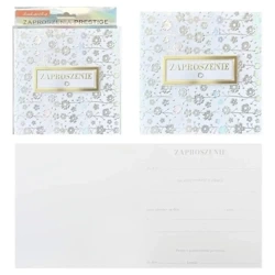 Zaproszenie 5szt - Kukartka