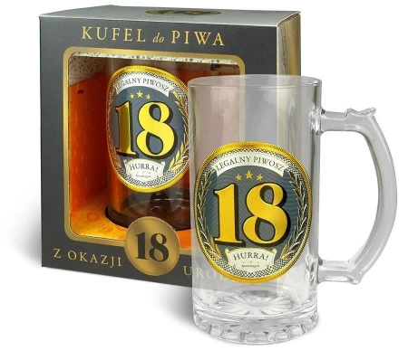Kufel Good 18 Urodziny - Pan Dragon