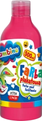 Farba plakatowa różowa 500ml BAMBINO - ST-MAJEWSKI