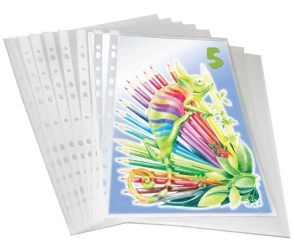 Koszulki A4 krystaliczne 100szt - Titanum