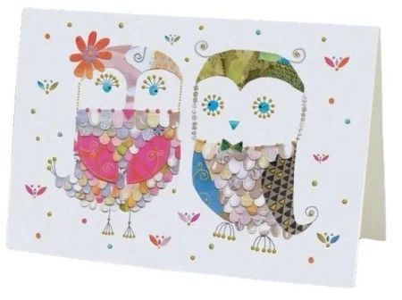 Karnet B6 + koperta MO5859 Sowy Ślub - Turnowsky