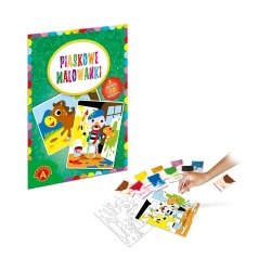 Piaskowe malowanki - Malarz i Konik ALEX - Alexander