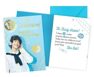 Karnet Urodziny 13 chłopiec - Kukartka