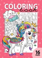 Kolorowanka A4 16 obrazków Jednorożce - Fresh