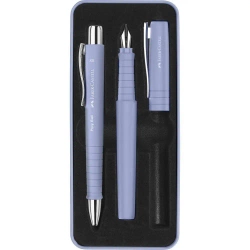 Zestaw prezentowy Poly pióro B+długopis Pale Iris - Faber Castell