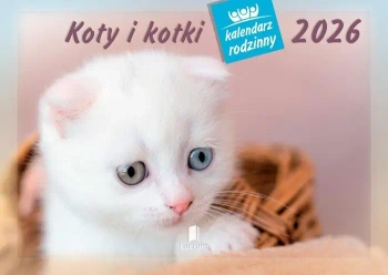 Kalendarz 2026 rodzinny Koty i kotki - Lucrum