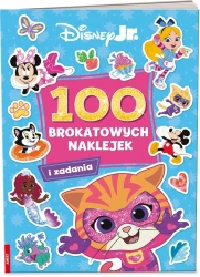 Disney 100 brokatowych naklejek - praca zbiorowa
