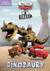 Disney Pixar Auta w trasie. 2 serialowe historyjki z naklejkami. Dinozaury - praca zbiorowa