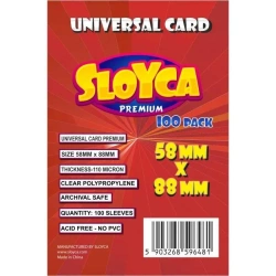 Koszulki Universal Card Premium 58x88mm (100szt) - SLOYCA