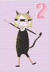 Karnet B6 z kopertą Urodziny 2 dziewczynka - Museums & Galleries