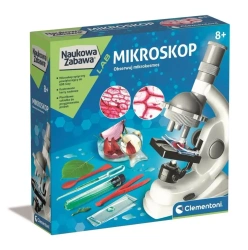Naukowa zabawa. Doświadczenia z mikroskopem - Clementoni