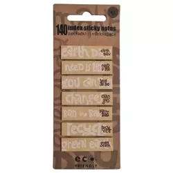 Ekologiczne zakładki papierowe beżowe - Ziemia Obiecana