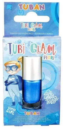Lakier do paznokci Tubi Glam niebieski perłowy - Tuban