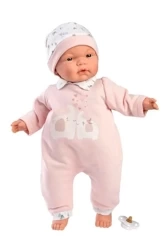 Lalka Bobas Joelle 38cm miękki brzuszek dziewczynk - Llorens