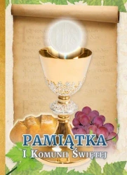 Pamiątka Pierwszej Komunii Świętej kielich - praca zbiorowa