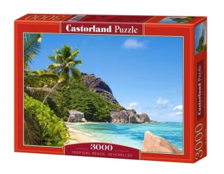 Puzzle 3000 Plaża tropikalna CASTOR - Castorland