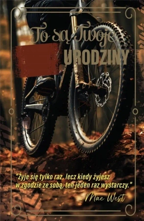 Karnet Urodzinowy z wymiennymi cyframi - YEKU