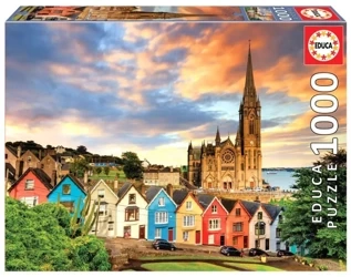 Puzzle 1000 Katedra św. Kolmana, Cobh, Irlan G3 - Educa