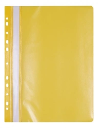 Paczka skoroszyt A4 Office Products miękki wpinany żółty 25 sztuk