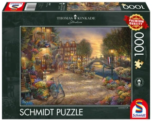 Puzzle 1000 PQ Amsterdam T.Kinkade 109997 - Schmidt Puzzle
