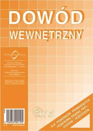 Dowód wewnętrzny K12 - Michalczyk i Prokop