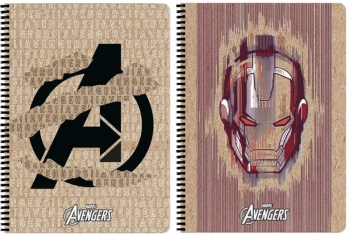 Kołozeszyt A4/80K kratka Avengers Kraft - Beniamin
