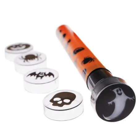 Latarka z nakładkami halloweenowe wzory - Arpex