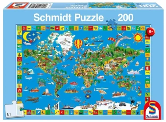 Puzzle 200 Twój niesamowity świat 104923 - Schmidt Puzzle
