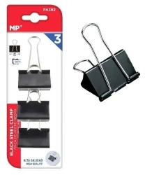 Klipsy biurowe 3szt - MP Main Paper
