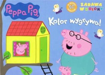 Świnka Peppa. Zabawa w kolory. Kolor wygrywa! - praca zbiorowa