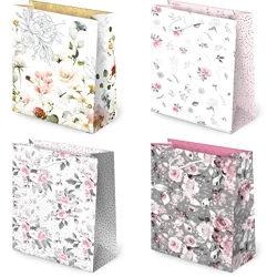 Torebki prezentowe T2-106 Kwiaty mat 10 sztuk - PAW S.C.