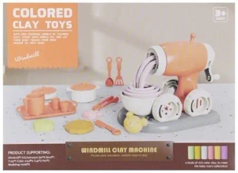 Masa plastyczna. Makaron + akcesoria - Mega Creative