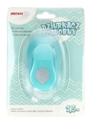 Dziurkacz ozdobny - Balon 2,5cm MIX - Brewis