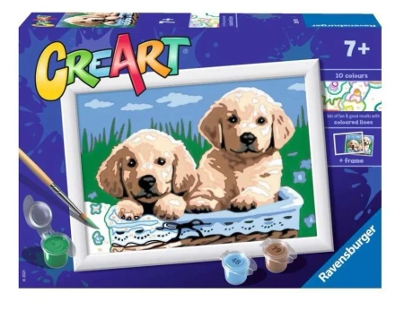 CreArt dla dzieci: Szczeniaczki - Ravensburger