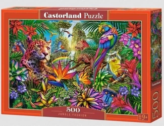 Puzzle 500 Jungle Fashion CASTOR - Castorland