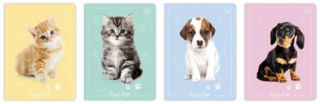 Zeszyt A5/32K kratka UV Puppy Sign (10szt) - INTERDRUK