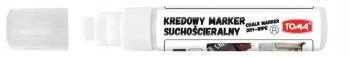 Marker kredowy biały Toma 1 szt.