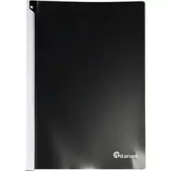 Skoroszyt zaciskowy A4 czarny - Titanum