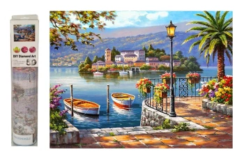 Mozaika diamentowa jezioro M50384 - SWEDE