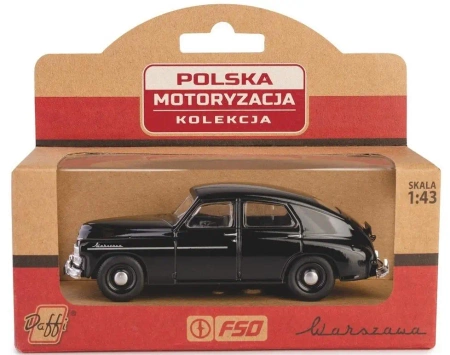 Kolekcja PRL Warszawa M20 czarna - Daffi