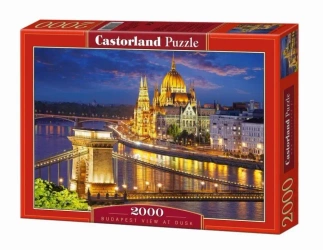 Puzzle 2000 Budapeszt o zmierzchu CASTOR - Castorland