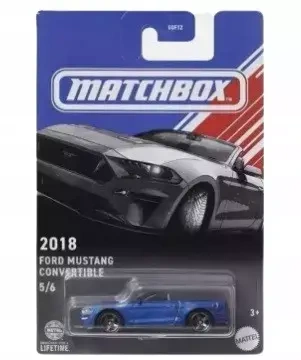 MATCHBOX American Convertibles - 2018 Ford Mustang Convertible