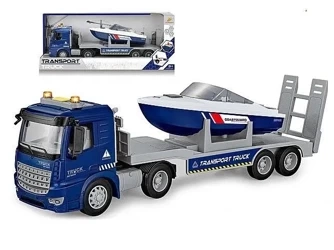 Laweta z motorówką światło, dźwięk - ADAR