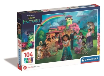 Puzzle 104 Super Kolor Disney Encanto - Clementoni