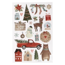 Naklejki świąteczne 3D - Arpex